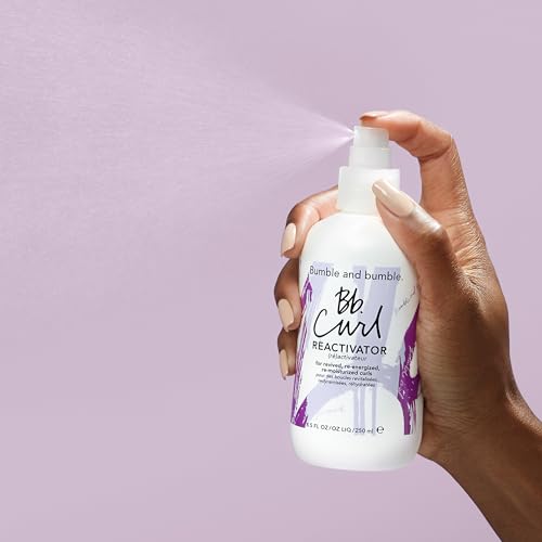 Bumble and bumble. Curl Reactivator Hair Mist | For Revived + Re-moisturized Curls | Frizz Control | Coily, Curly, Wavy | With Jojaba, Avocado + Coconut Oil | Standard Size, 250 ml