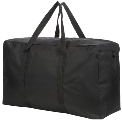 ミウォルナ ボストンバッグ 大きいバッグ 大型バッグ トートバッグ 大きい 大容量 旅行 軽量 100リットル アウトドア 折りたたみ 収納 ブラック