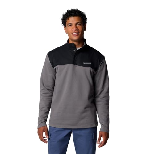 Image of Columbia Men's Pitchstone Overlay Half Snap
