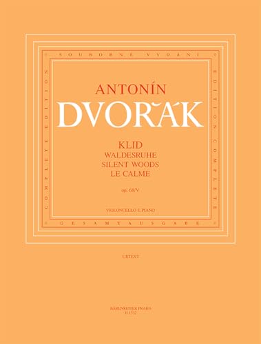  Silent Woods, no. 5, op. 68. Violoncello e pianoforte. Bärenreiter Verlag