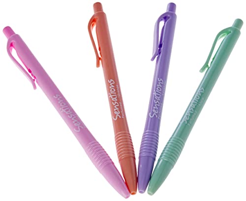 Clic Perfumada, Rosa, Roxo, Azul, Vermelho, 4 Unidades, Newpen, Multicor, 01.527