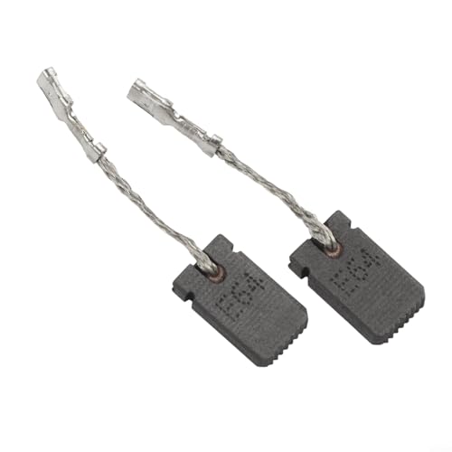 Cepillo de carbono de 5 x 10 x 17 mm para amoladora angular Bosch GWS PWS PKS GKS con lengüetas de cable compatibles con herramientas eléctricas profesionales para molienda y corte resistentes