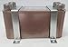 90 Plate Water to Water Brazed Plate Heat Exchanger 1 1/4