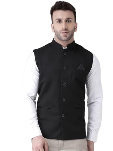 Image of hangup Nehru Jacket Black Nehru 44
