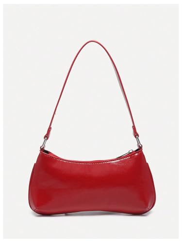 Image of Verdusa Women's Y2K Purse Coquette Bow Tie Vintage Shoulder Bags Lace PU Leather Kawaii Handbag