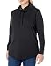 JUST MY SIZE Women's Plus Size French Terry Cowl Neck Tunic