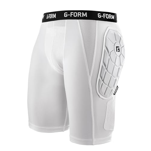 G-Form MLB Bandit Sliding Short, White, Adult XL