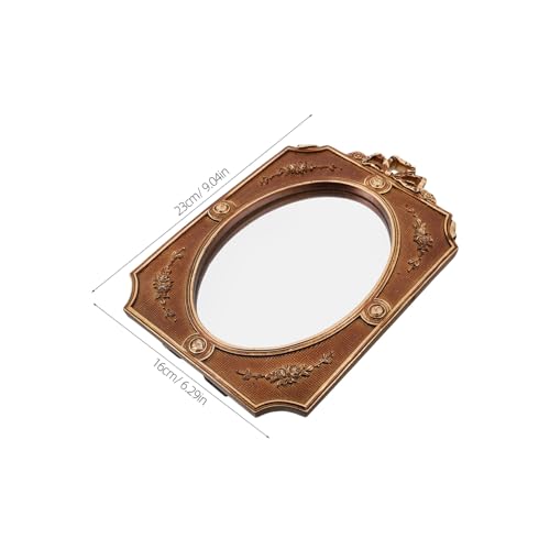 Miroir décoratif facile à installer et léger Alipis résine résistant