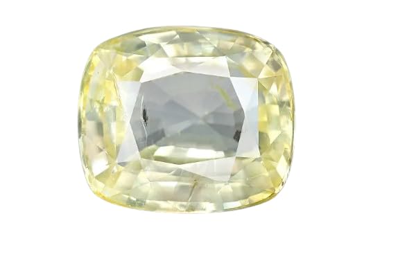 Image of Yellow Sapphire Pukhraj 6.00 Ratti Certified from Natural Original AAA++ Quality Loose Gemstone