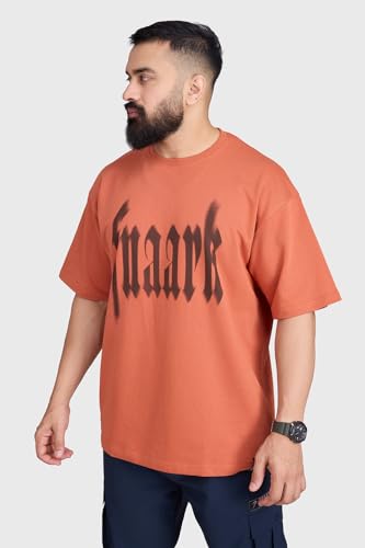 Image of FUAARK Blurred Oversized Sports and Gym T-Shirt for Men