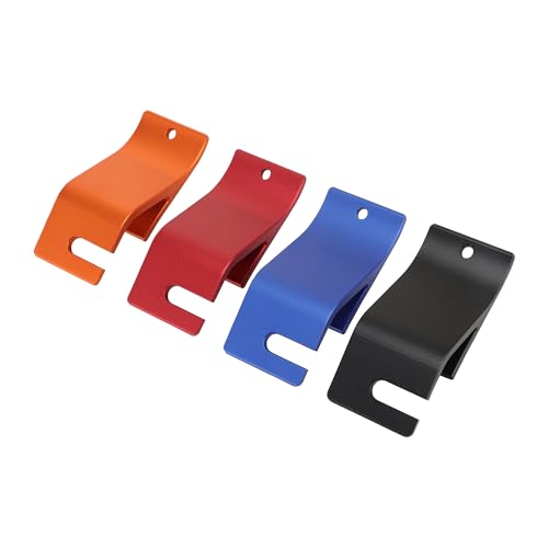 Image of WOOSTAR Tire Bead Holder Tire Removal Install Assistance Changer Tool Universal for Motorcycle Dirt Pit Bike Off Road Red