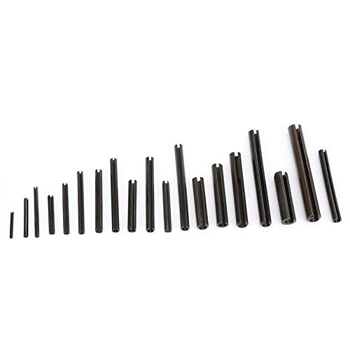 450pc Kit di Assortimento di Perni per Perno a Molla in Acciaio, Set di Accessori per Perno di Espansione Split a Foot di Tensione