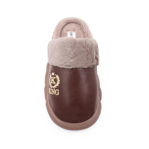 Image of VRITRAZ Soft & Cozy Winter Slipper, House Slipper, Flat Chappal, Warm Slippers For Boys and Mens