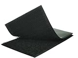 Klettverschluss extra stark selbstklebend 50 mm x 200 mm in schwarz 6 Stück I Klettband