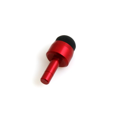  Sistema di S Mini Stylus capacitiva Schermo Pennino Touch Pen per Earphone spina 3,5 mm Jack rosso per Smartphone Cellulare Tablet PC