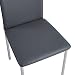 Albatros Verona 2936 Set de 4 sillas de Comedor, Gris