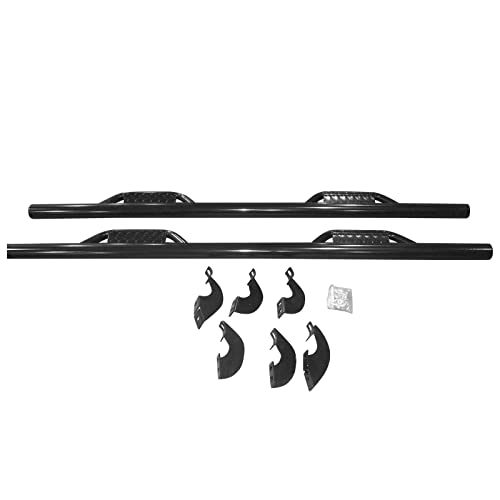 Estribos laterales para Toyota Tundra 2007-2021 negro miniatura 4