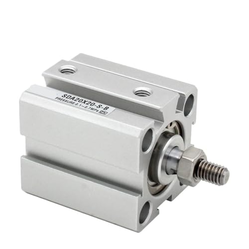 Vérin pneumatique double effet SDA32-B compact course 50 mm alésage 32