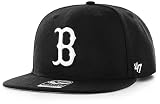 47 Boston Red Sox Hat Mens Womens Adjustable Baseball Cap, Snapback, Black/White, One Size