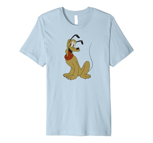 T-shirt Disney Pluto premium pour adulte fan de l'univers Mickey