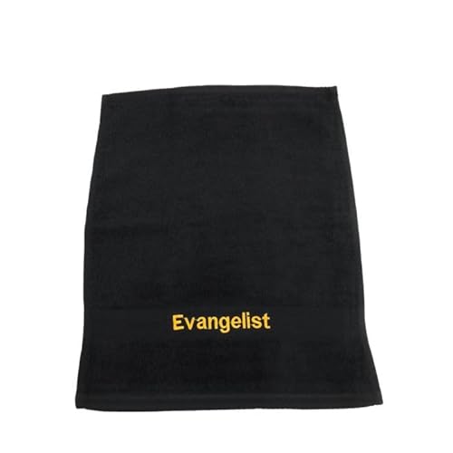 MercyRobes Preaching Hand Towel Evangelist (Black/Gold)