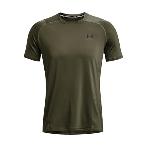 T-shirt Under Armour UA HG Armour Femme | Maillot de sport respirant ajusté noir