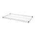 Seville Classics SHE18308SH Commercial NSF Stainless Steel Top Worktable Shelf, 18" D x 48" W x 1" H