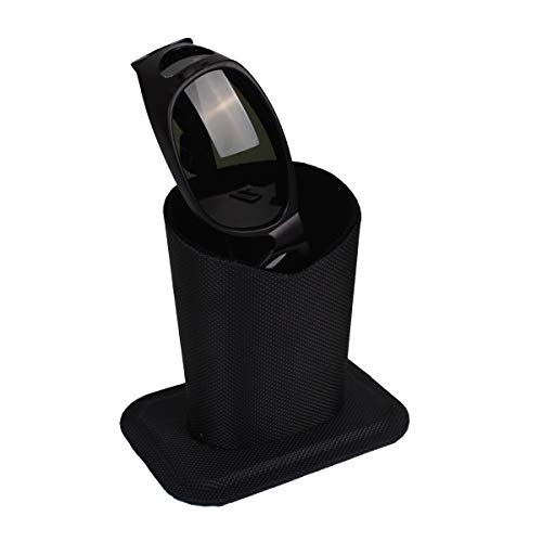 Baitaihem Pack of 2 Eyeglasses Holder Stand Protective Glasses Holder For Desks Or Nightstands, Black - Thumbnail 2