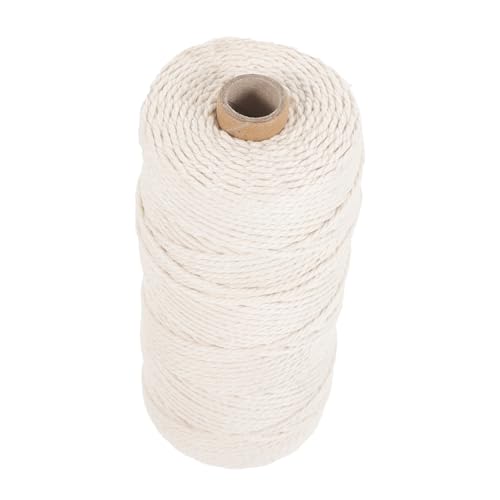 Operitacx Cuerda de Algodón para Embalaje de Carne Cuerda Resistente para Jamón para Cocina y Jardinería