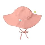 Brim Sun Protection Hat-Coral-9/18mo