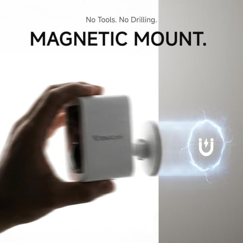 Image of VSTARCAM 2K Security Cameras Wireless Outdoor, No-Drill Magnetic & Adhesive Mount, Free Cloud & 128GB SD Storage, WiFi 6 2.4 /5G, Motion Alerts, 6-Month Battery, Color Night Vision, IP66,2-Way Talk