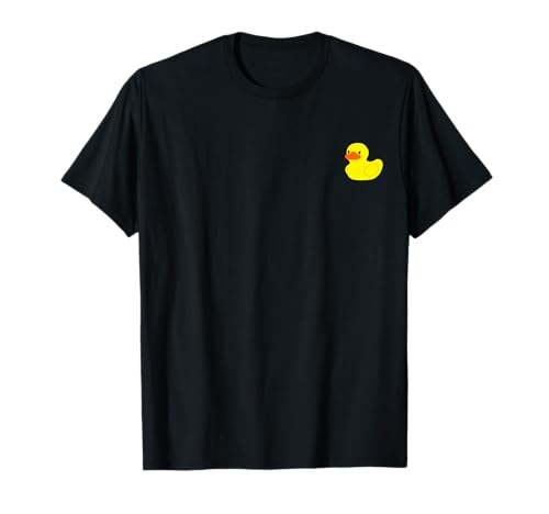 Mignon canard en caoutchouc jaune graphique Cute Rubber Duck T-Shirt