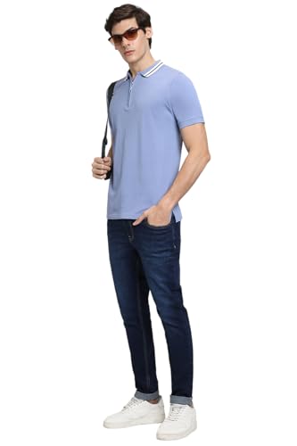 Image of Dennis Lingo Men's Cotton Slim Fit Polo T-Shirt