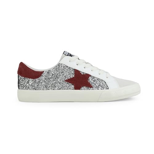 Image of VINTAGE HAVANA Grande Women's Fashion Sneakers | Star Tennis Shoes Womens | Low Top Slip On | Walking Comfortable Casual