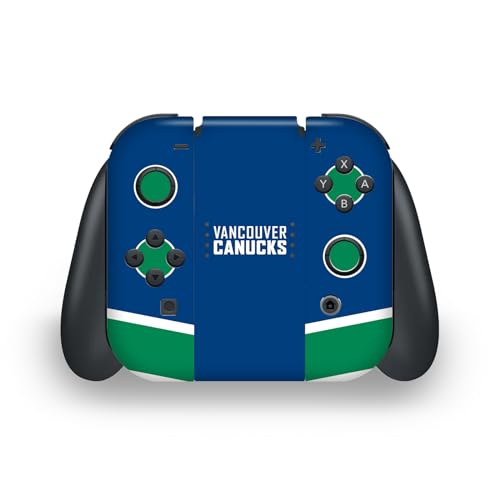 Autocollant NHL Vancouver Canucks pour Nintendo Switch OLED par Head Case Designs - 5