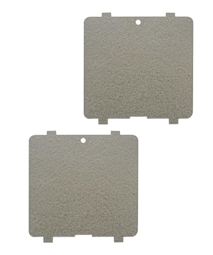 Image of 2 PCS MCK69074904 Microwave Wave Guide Cover Mica Sheet Compatible with LG Microwaves LMC0975AST, LMC0975ASZ, LMC0975SB, LMC0975ST, LMC1275SB