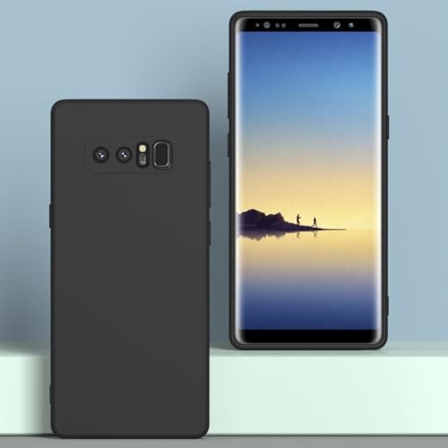 Image of for Samsung Galaxy Note 8 Case Black, Scratch Resistant with Soft Touch, Slim Thin Phone Cover for Samsung Galaxy Note 8