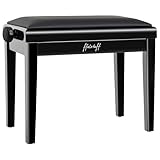 Photo Gallery ffalstaff panca per pianoforte regolabile in altezza con struttura in legno, sedile in ecopelle e manopole con grip | design elegante e raffinato grazie al suo colore nero Photo Gallery ffalstaff panca per pianoforte regolabile in altezza con struttura in legno, sedile in ecopelle e manopole con grip | design elegante e raffinato grazie al suo colore nero