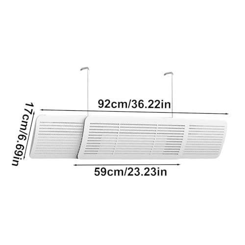 Déflecteur pour maison rétractable et discret pour optimiser la ventilation du salon