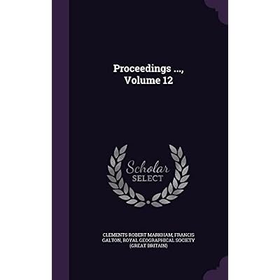 Proceedings ..., Volume 12