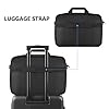 KROSER Laptop Bag 15.6 Inch Briefcase Laptop Shoulder Messenger Bag Water-Repellent Lightweight Urban Office Bag Business Carrying Handbag School Computer Bag for Men/Women-Black #5