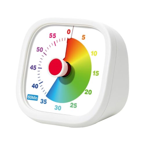 60 Minute Countdown, Silent, Visual Time Display, Clear Alert, Fo | kids visual timer countdown clock time management classroom 