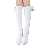 Photo Gallery fashiirow calze alte al ginocchio da golf in cotone fiocco lungo tubo stitch calzino bambino piccola principessa popolare alto polpaccio, bianco, 8-12 anni Photo Gallery fashiirow calze alte al ginocchio da golf in cotone fiocco lungo tubo stitch calzino bambino piccola principessa popolare alto polpaccio, bianco, 8-12 anni