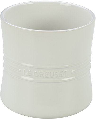 Le Creuset Stoneware Utensil Crock, 2.75 qt., White