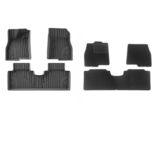 for Aion UT 2025 2026 Floor Mats Trunk Mat All Weather Front Rear Cargo Liner Mat Accessories(LHD Double Floor mat)