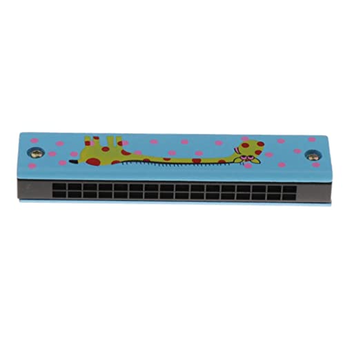 Harilla Harmonicas de Dessin Animé En Bois à Double Rangée 16 Trous Jouet Musical - Les Beatles, Paul McCartney, John Lennon, RIngo Starr, George Harrison Harilla Harmonicas de Dessin Animé En Bois à Double Rangée 16 Trous Jouet Musical