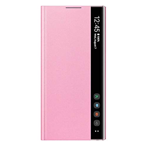Étui Note 10 Clear View Cover Rose avec affichage interactif
