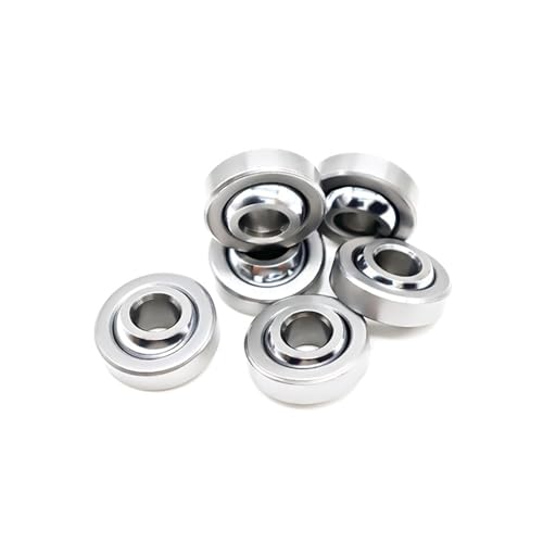 Roulement à rotule autolubrifiant GE5C 5x14x6mm en acier durable pour pivotement sans usure