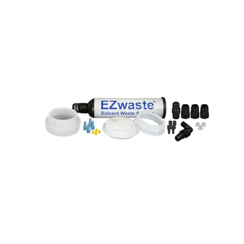 Image of EZwaste HPLC Solvent Waste System, Cap-Only Assembly w /Drum Bung Adapter, 70mm (S70) VersaCap w /Four (4X) Ports for 1 /8 Inch O.D. Tubing; Three (3X) Ports for 1 /4 Inch O.D. Tubing