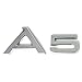 Audi 8T08537412ZZ Schriftzug A5 Emblem Logo Aufkleber Modellbezeichnung chrom glänzend
